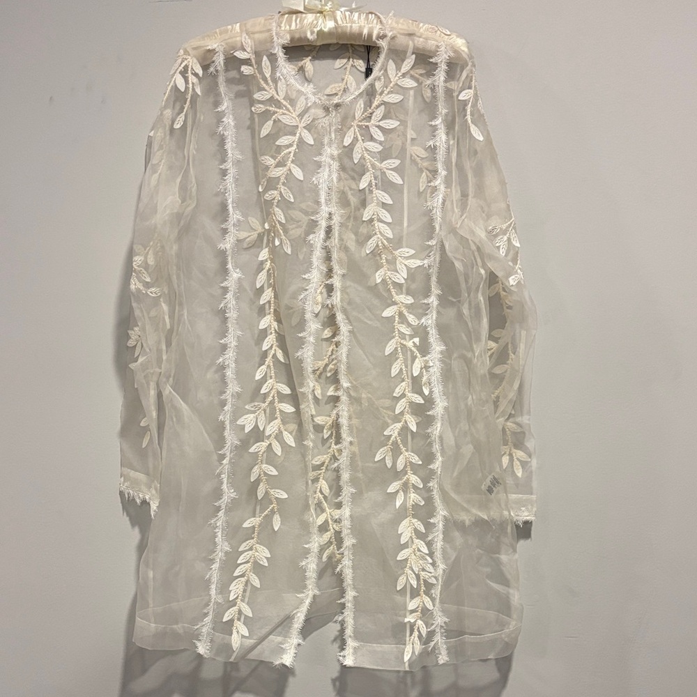 Elie Tahari Sheer Jaya Coat